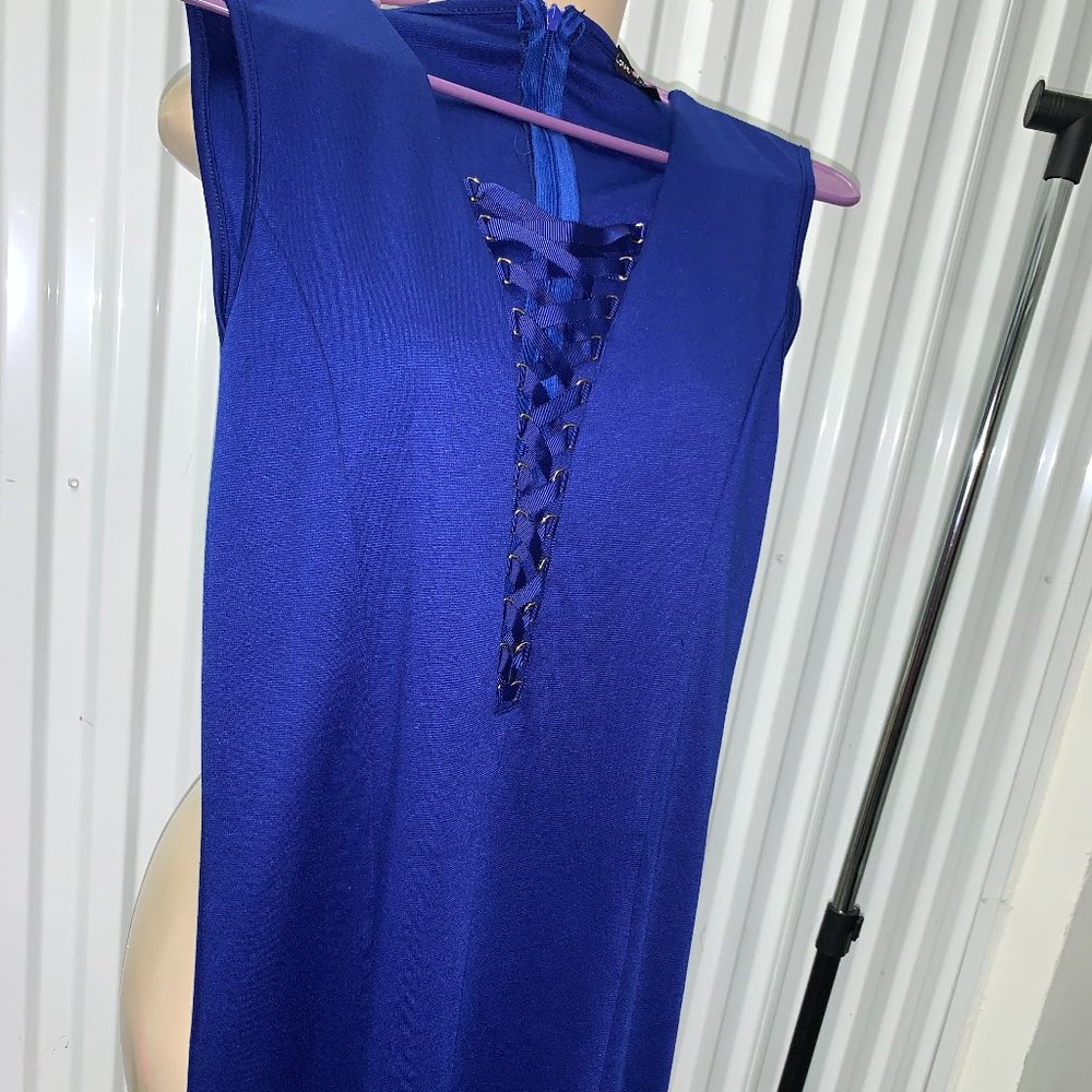 Blue Cocktail Dress